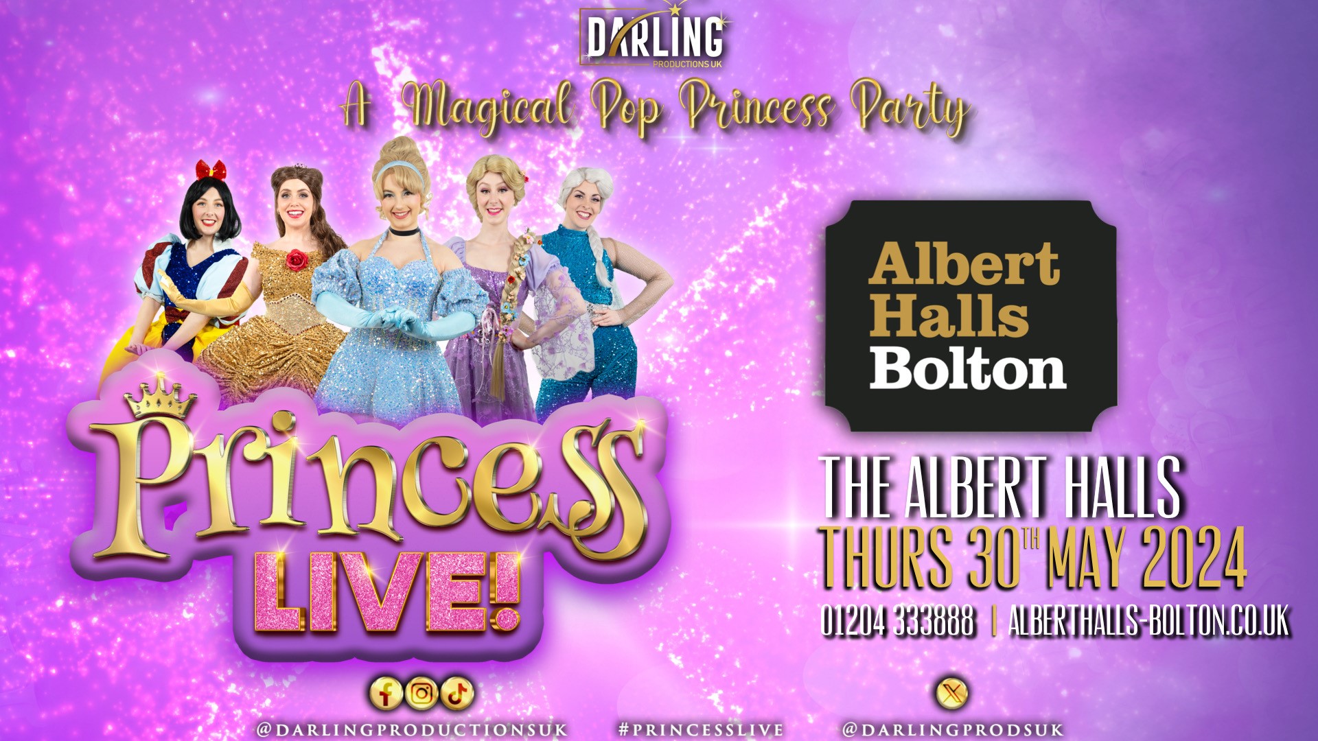 Princess Live at the Albert Halls- 30th May