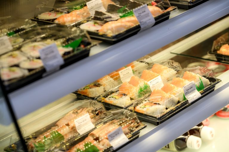 Sushi at Bolton Market