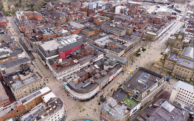 Bolton town centre